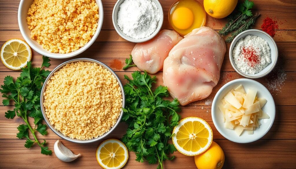 Baked Chicken Cutlet Ingredients Baked Chicken Cutlet Ingredients