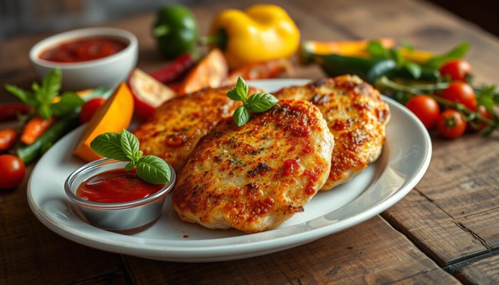 Italian-Style Baked Chicken Cutlets Italian-Style Baked Chicken Cutlets