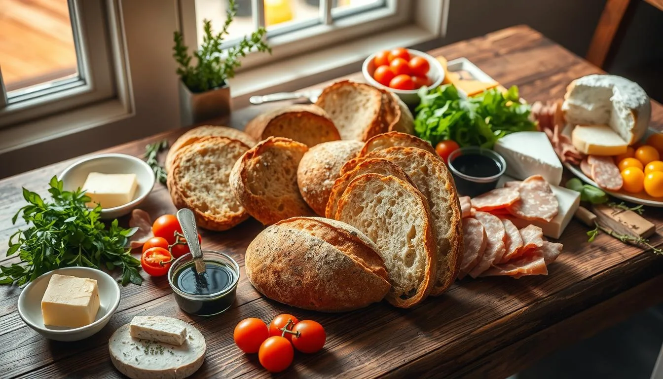 What is sourdough bread eaten with