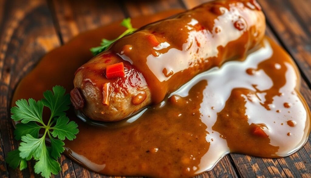 savory brown gravy smoked sausage savory brown gravy smoked sausage