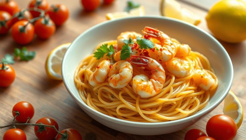 Shrimp And Spaghetti Recipe Delicious Quick And Easy Shrimp And Spaghetti Recipe 1024x585