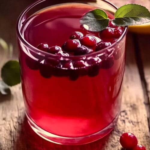 Cranberry Juice and Apple Cider Vinegar