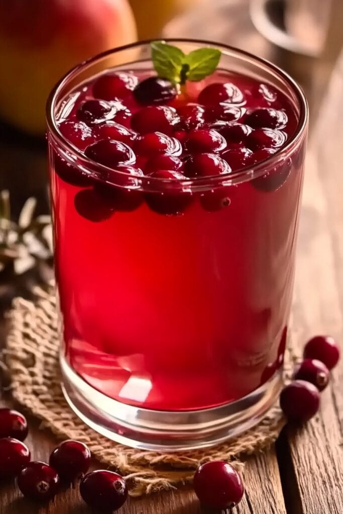 Cranberry Juice and Apple Cider Vinegar