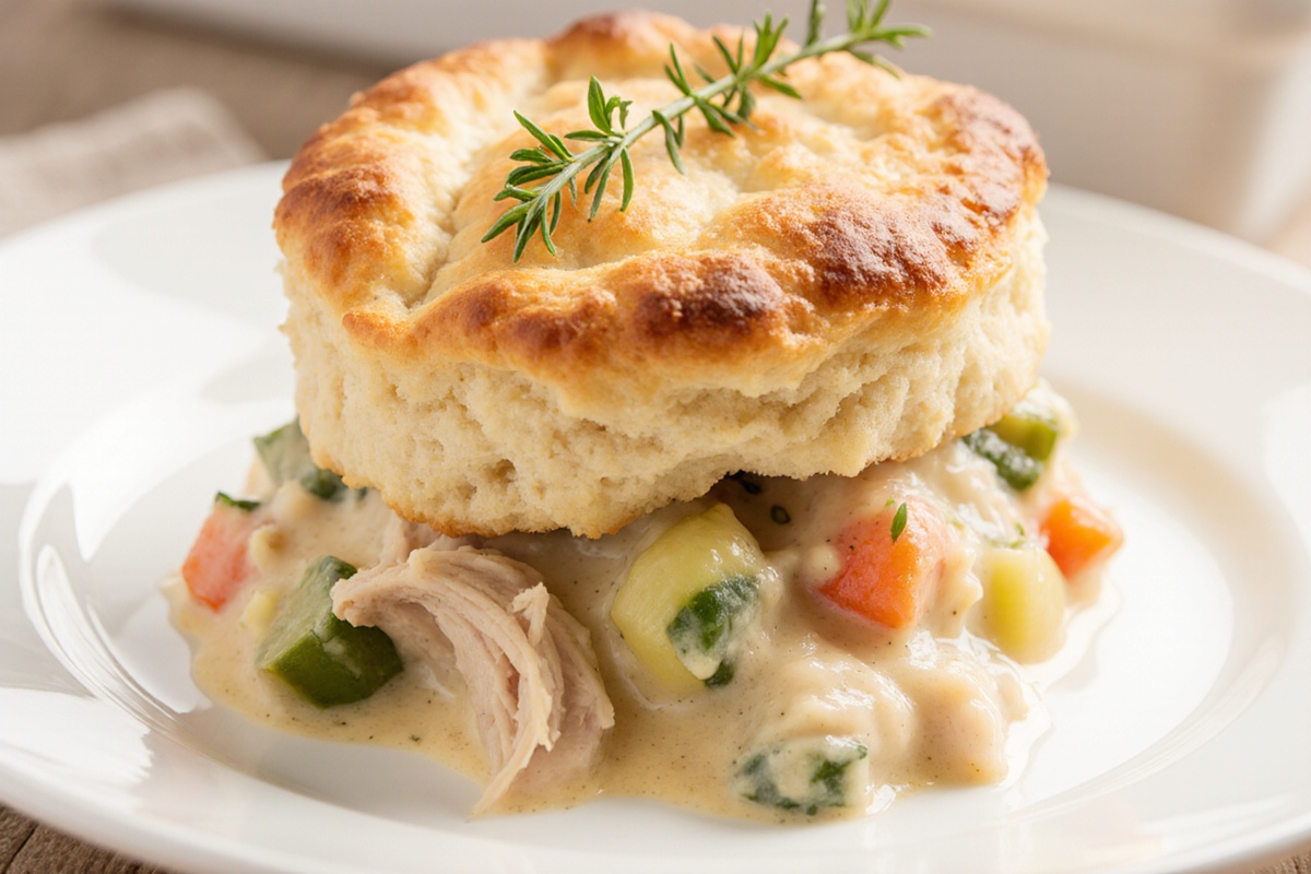 chicken pot pie casserole